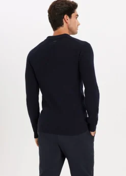 Polo's|Truien En Vesten<The Sting Gebreide johnny polo donkerblauw
