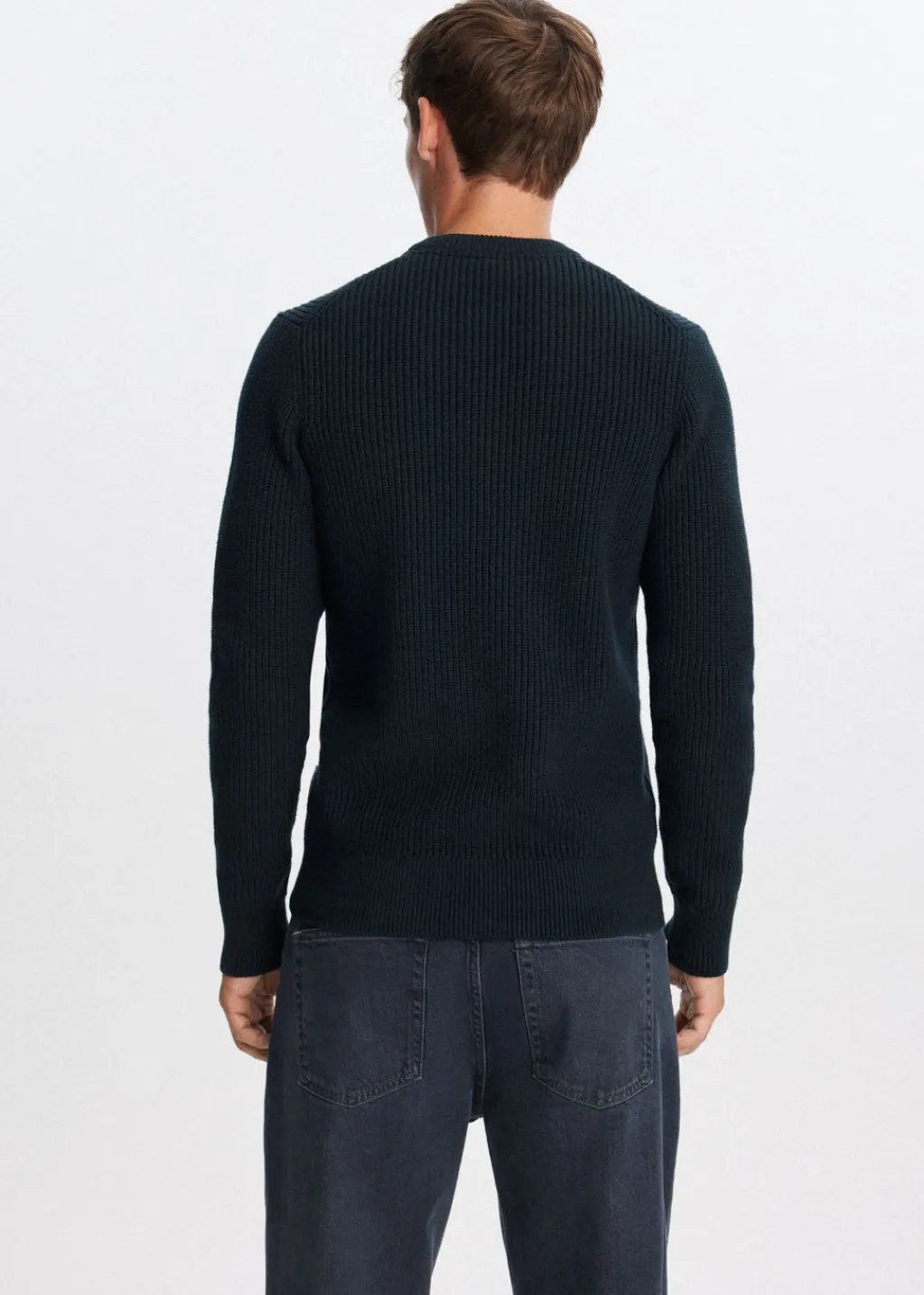 Basics|Truien En Vesten<The Sting Gebreide trui groen bottle, midden