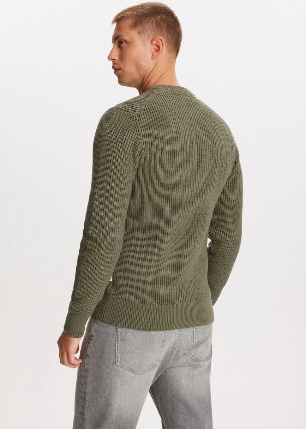Basics|Truien En Vesten<The Sting Gebreide trui groen, olijf