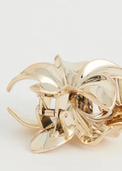 Haaraccessoires<The Sting Haarclip bloem goud