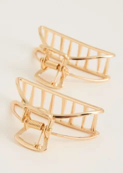 Haaraccessoires<The Sting Haarclip set goud