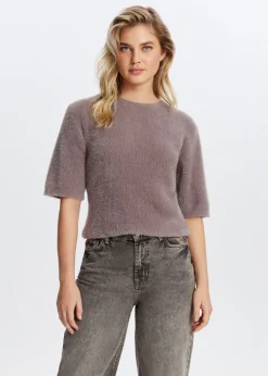 Truien En Vesten<The Sting Hairy trui taupe