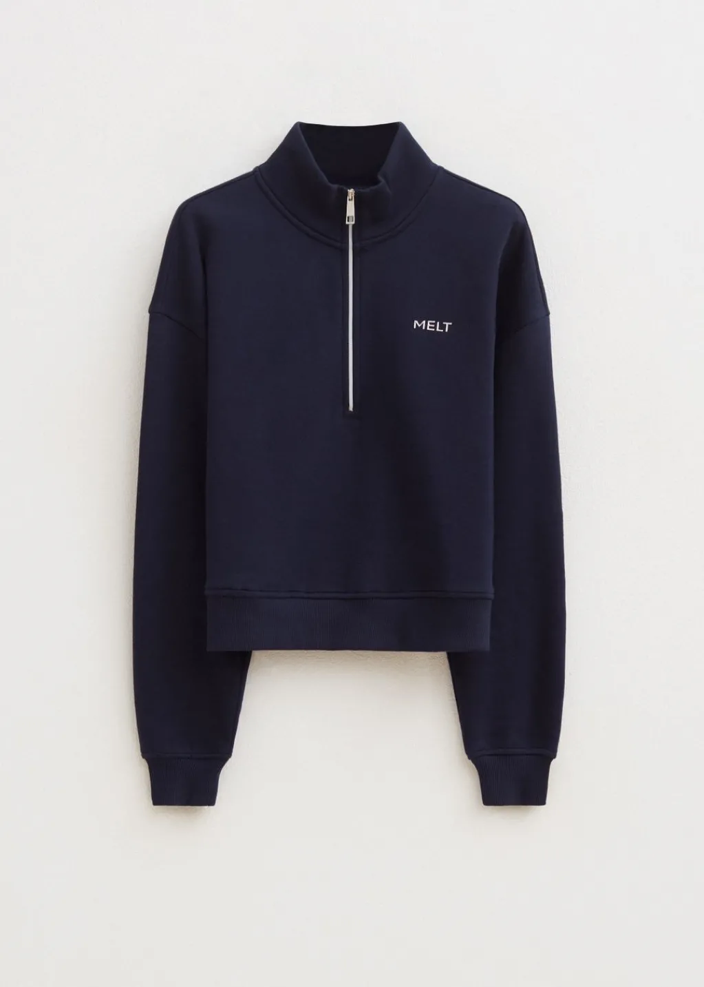 Sweaters En Hoodies<The Sting Half zip sweater donkerblauw