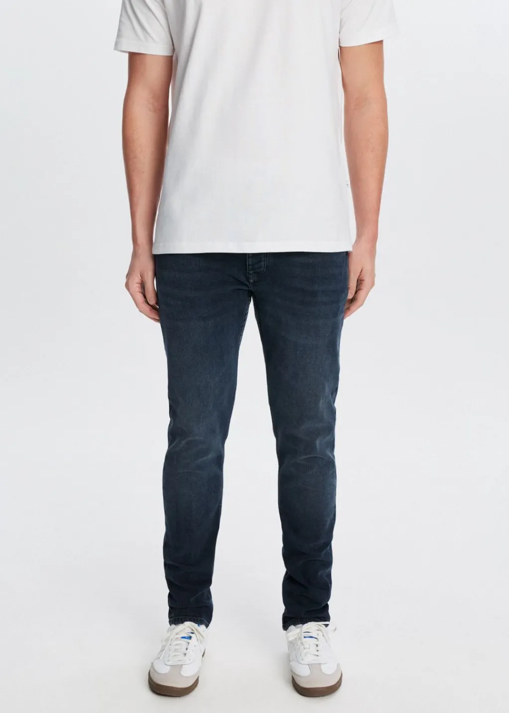 Jeans<The Sting Harvey slim fit jeans blauw zwart