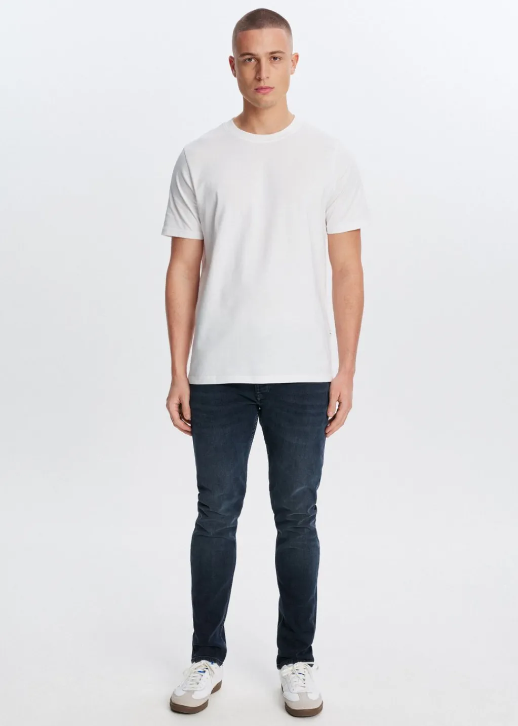 Jeans<The Sting Harvey slim fit jeans blauw zwart