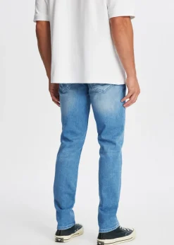 Jeans<The Sting Heaton modern regular jeans blauw, used middle