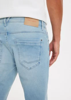 Jeans<The Sting Heaton sweat regular jeans blauw, used light