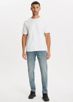 Jeans<The Sting Heaton sweat regular jeans dusty blue