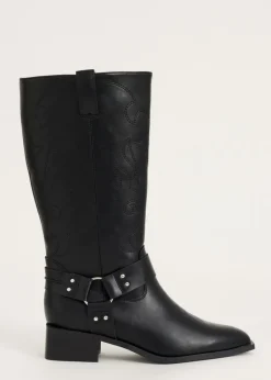 Schoenen<The Sting Hoge cowboylaarzen zwart