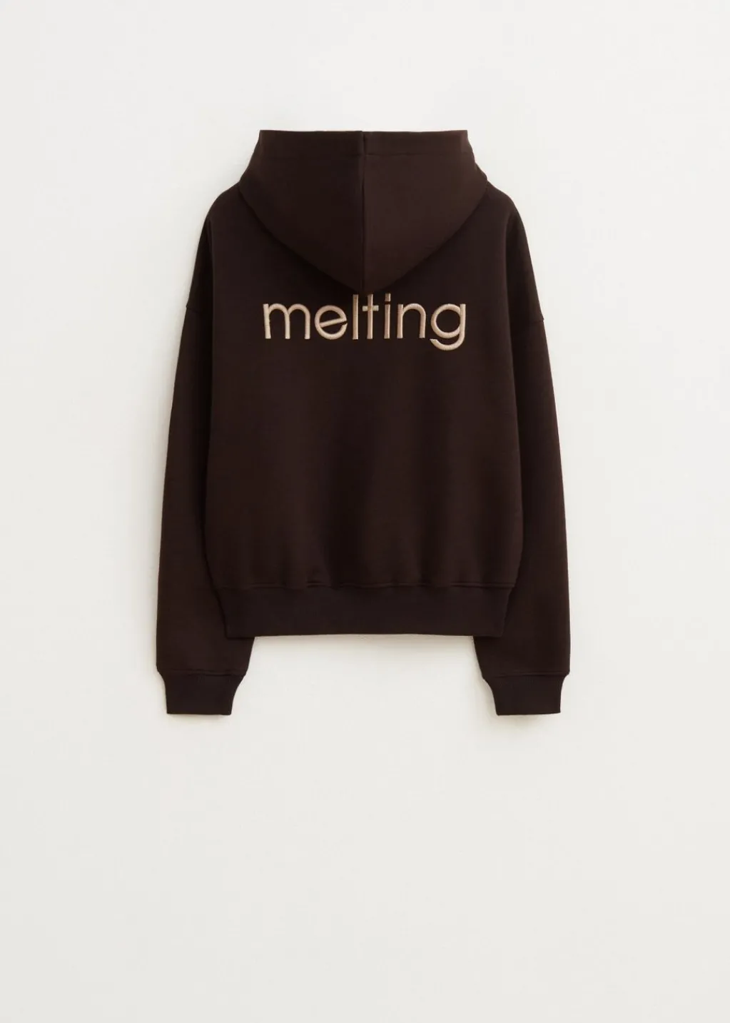 Sweaters En Hoodies<The Sting Hoodie Melting donkerbruin