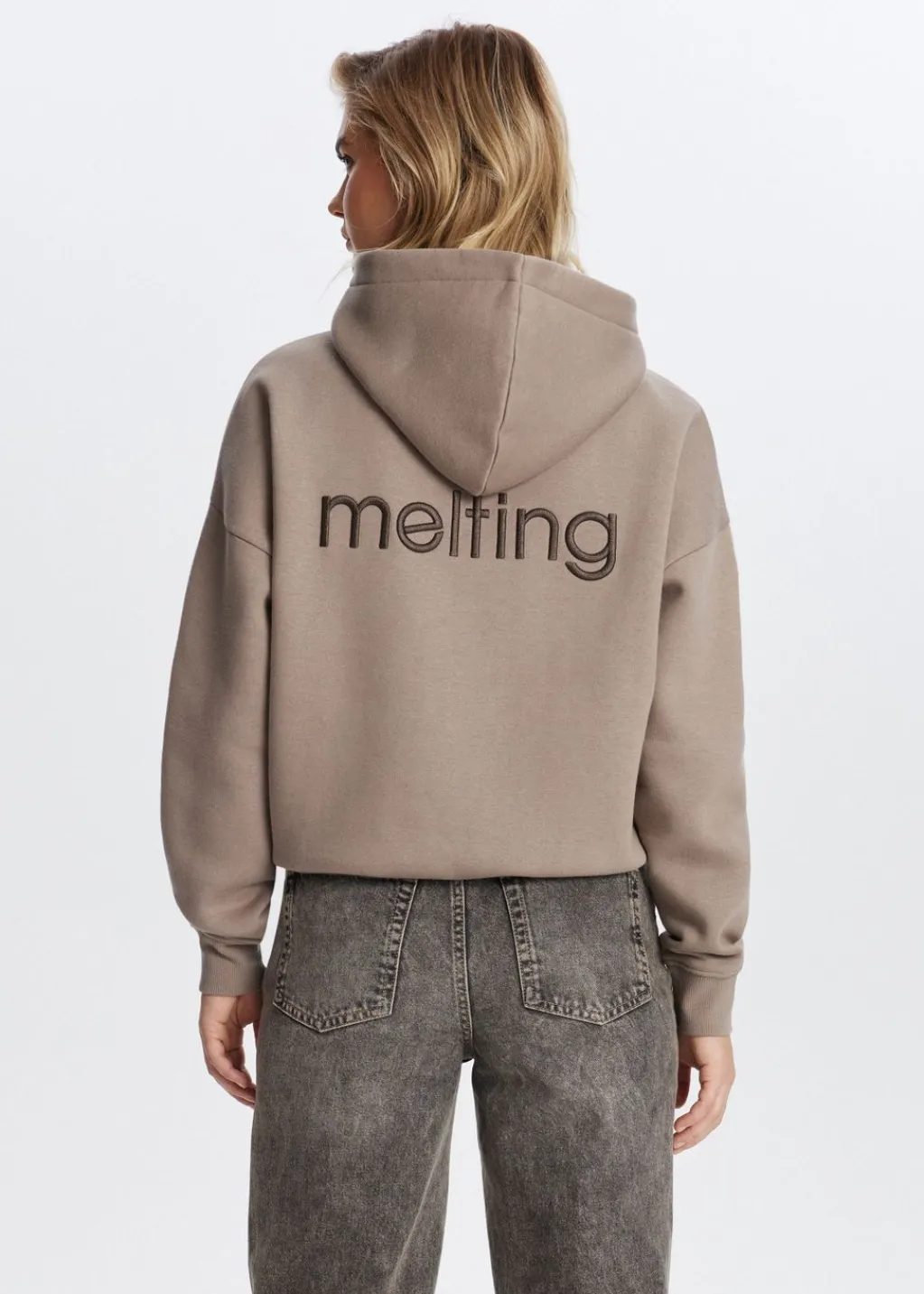 Sweaters En Hoodies<The Sting Hoodie Melting taupe