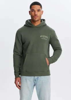 Sweaters En Hoodies<The Sting Hoodie met borduurdetails bos, midden