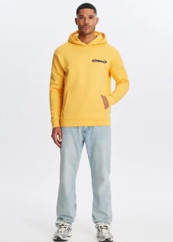 Sweaters En Hoodies<The Sting Hoodie met logo geel