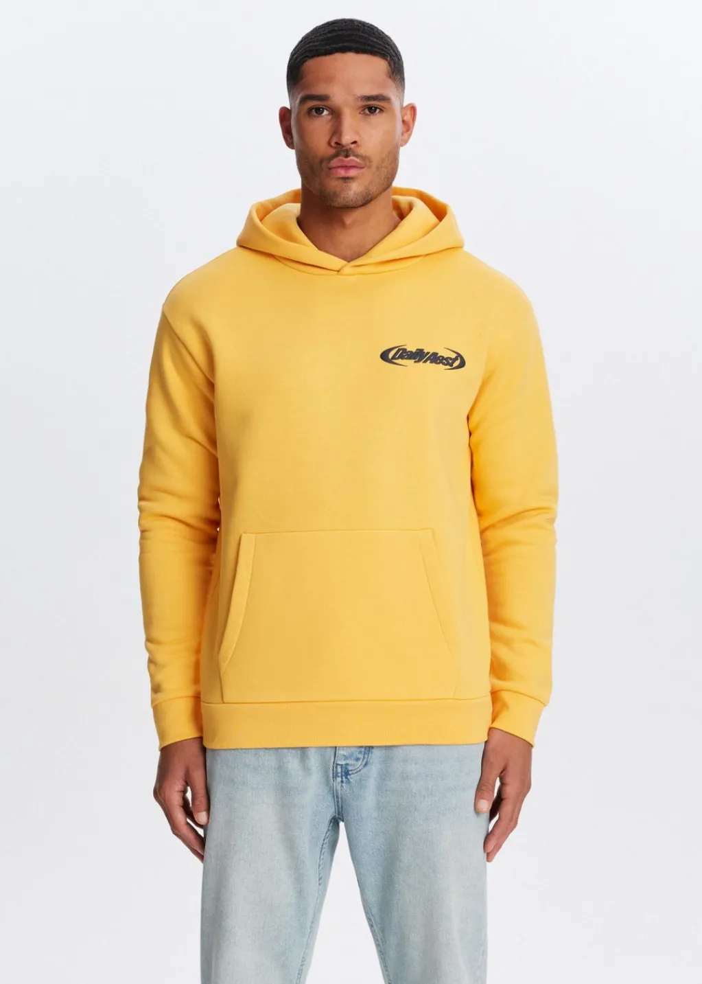 Sweaters En Hoodies<The Sting Hoodie met logo geel