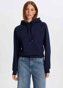 Sweaters En Hoodies<The Sting Hoodie met Melting borduursel donkerblauw