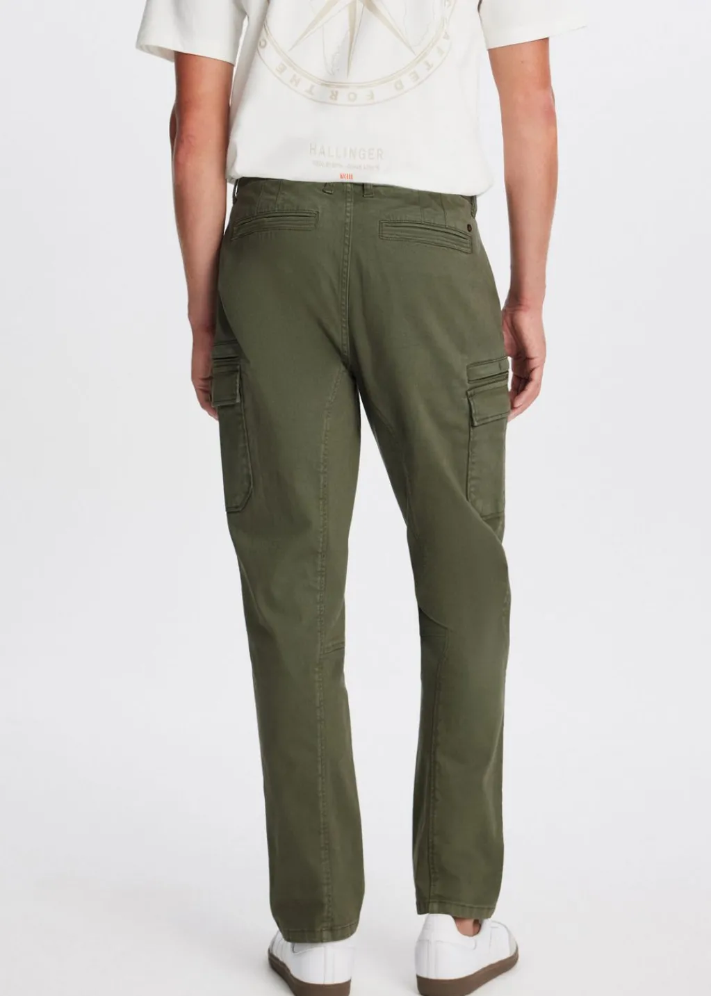 Broeken<The Sting Hybrid cargo broek donkergroen