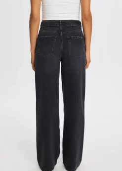 Jeans<The Sting Jeans met riem zwart, used middle