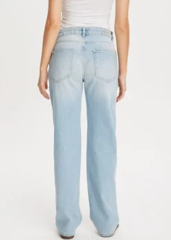 Jeans<The Sting Jeans met sterren blauw, used light