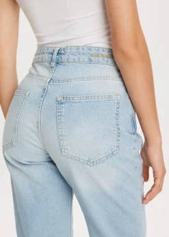 Jeans<The Sting Jeans met sterren blauw, used light