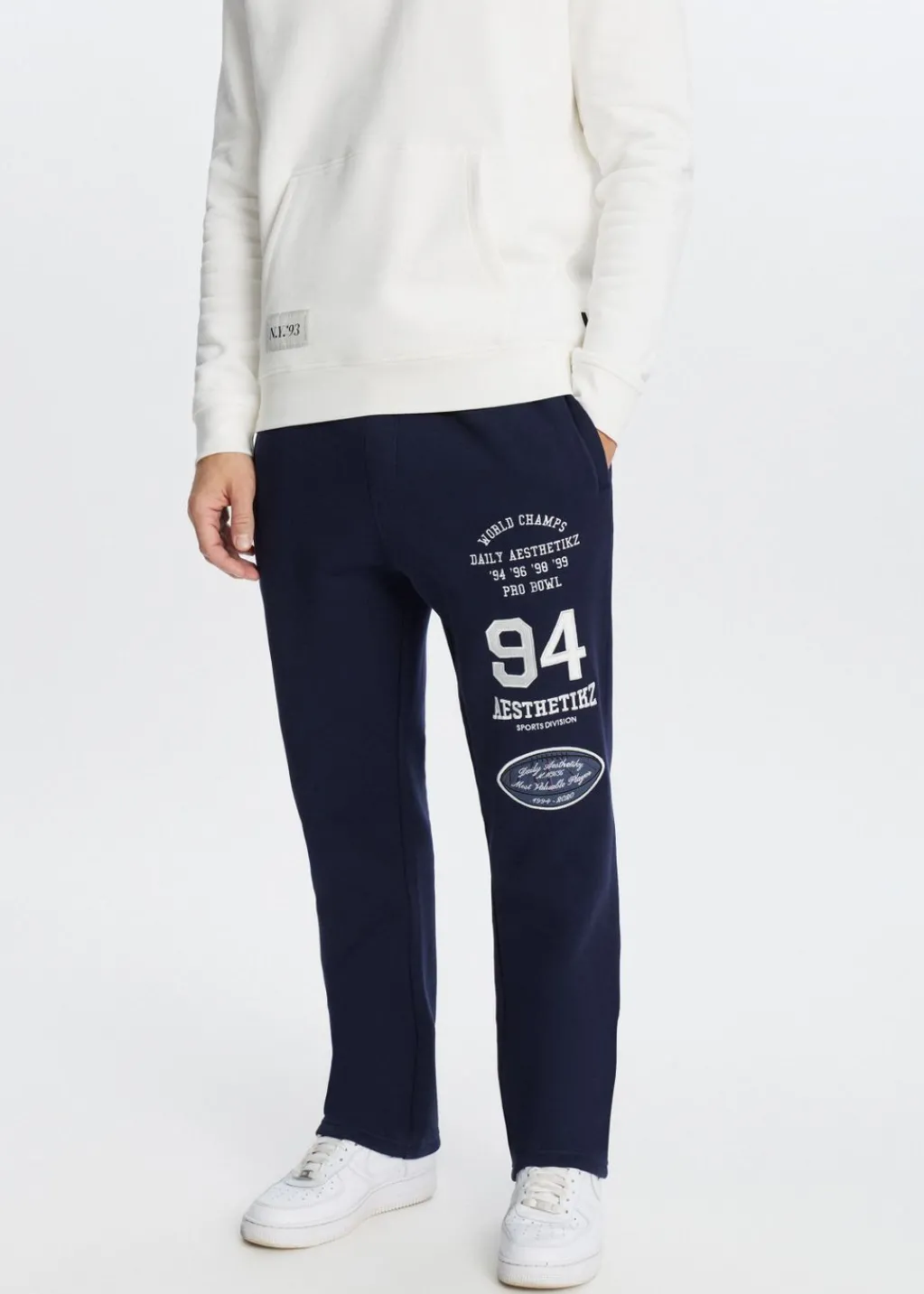 Broeken<The Sting Joggingbroek world champs donkerblauw