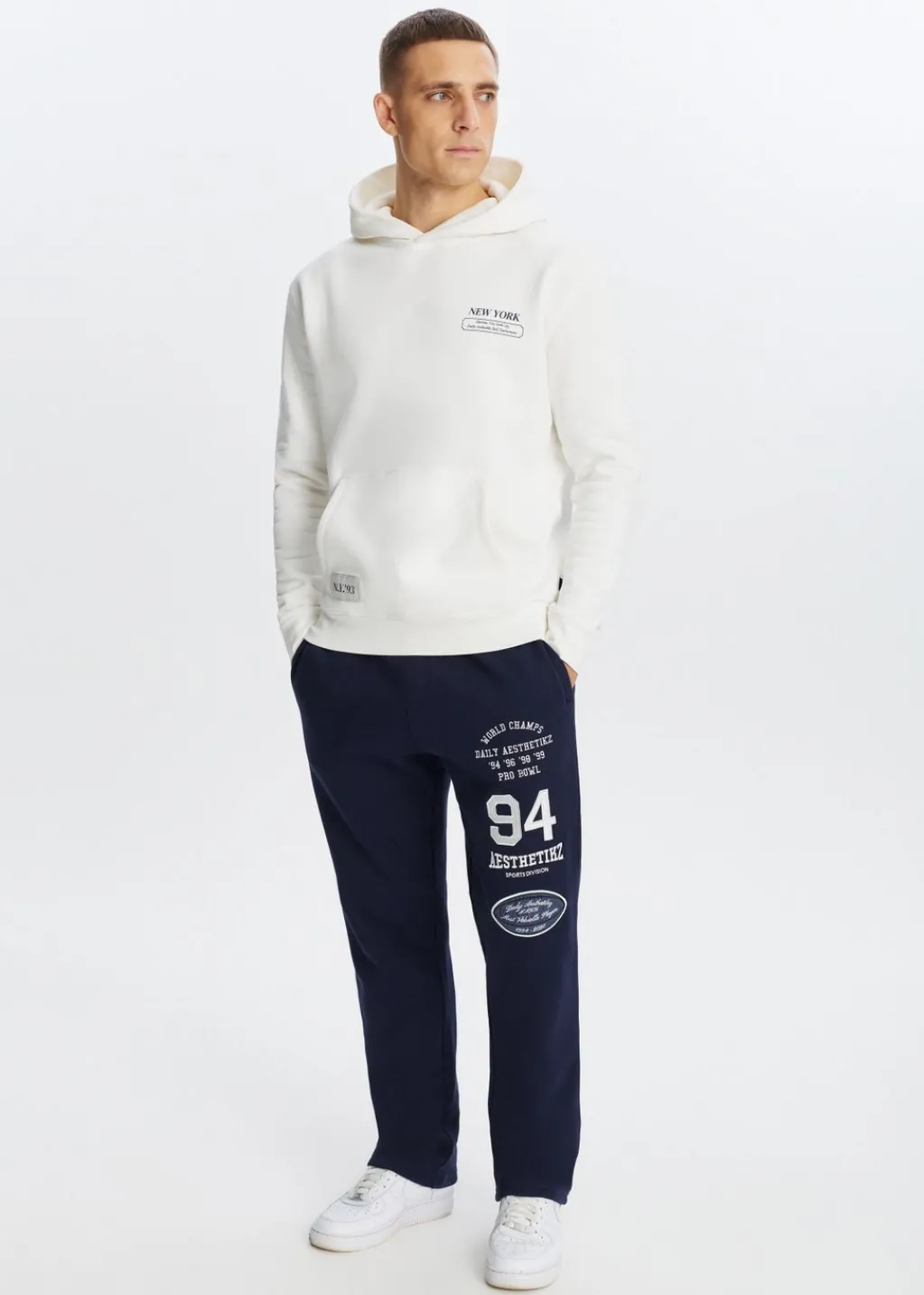 Broeken<The Sting Joggingbroek world champs donkerblauw
