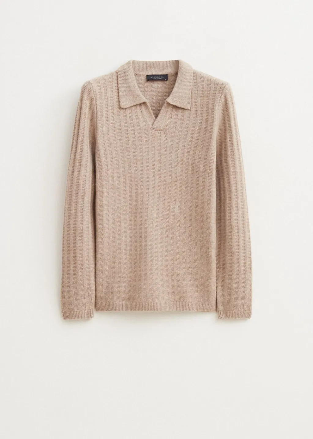 Polo's|Truien En Vesten<The Sting Johnny polo met structuur zand gemêleerd