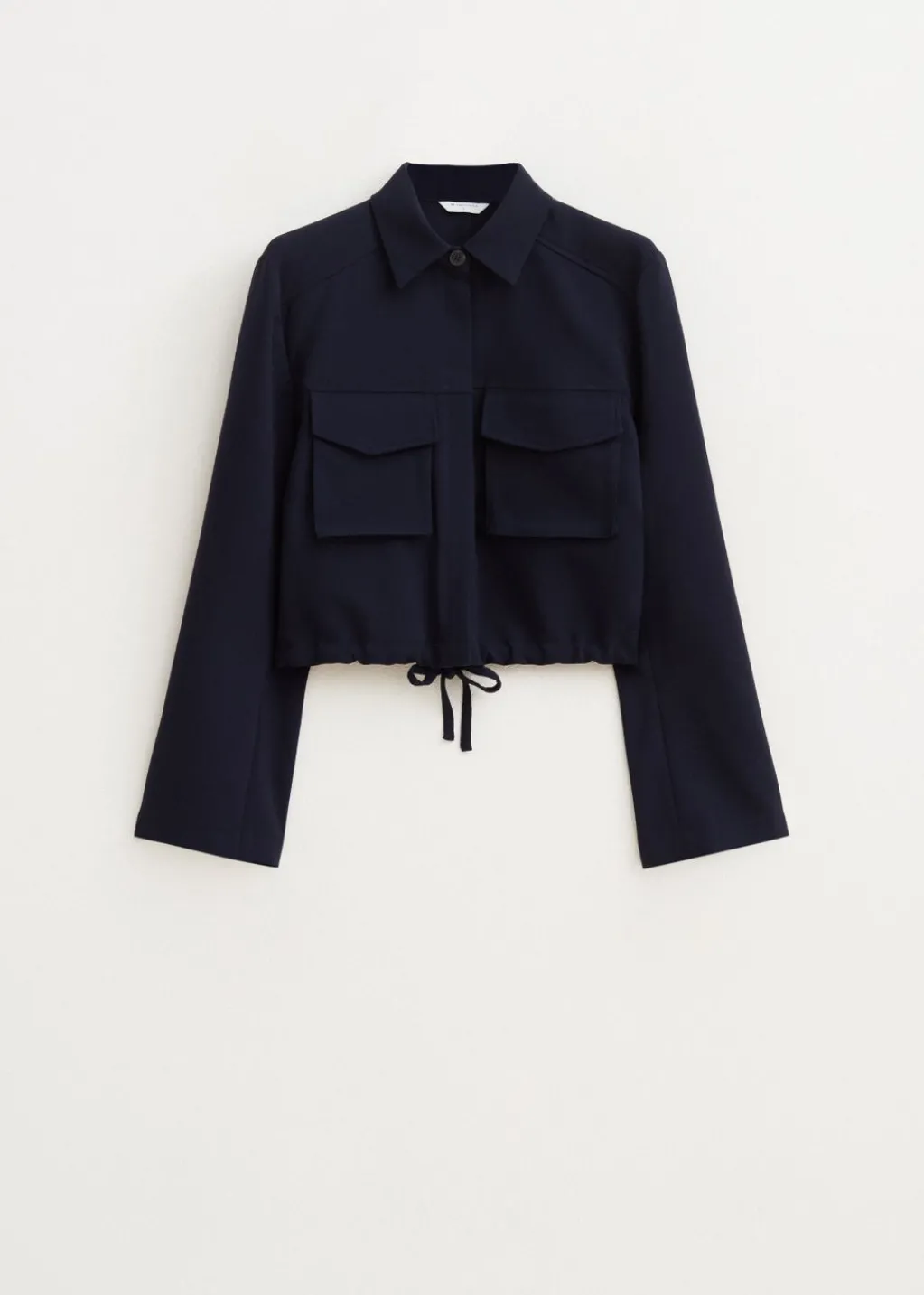 Jassen<The Sting Kort jasje met klepzakken donkerblauw
