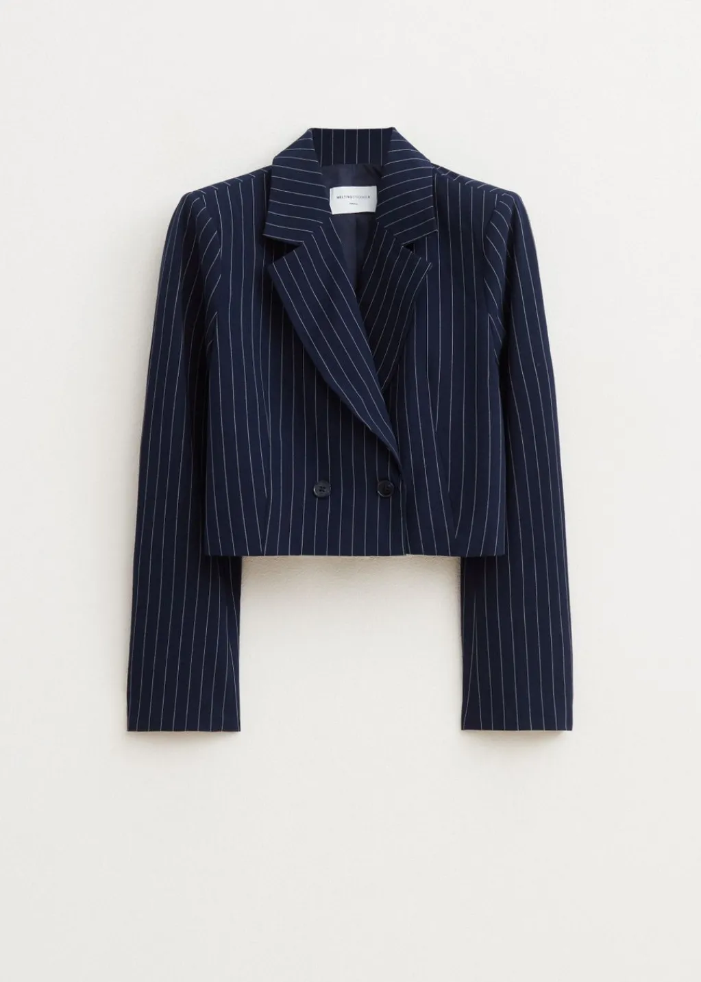Blazers En Gilets<The Sting Korte blazer met strepen donkerblauw