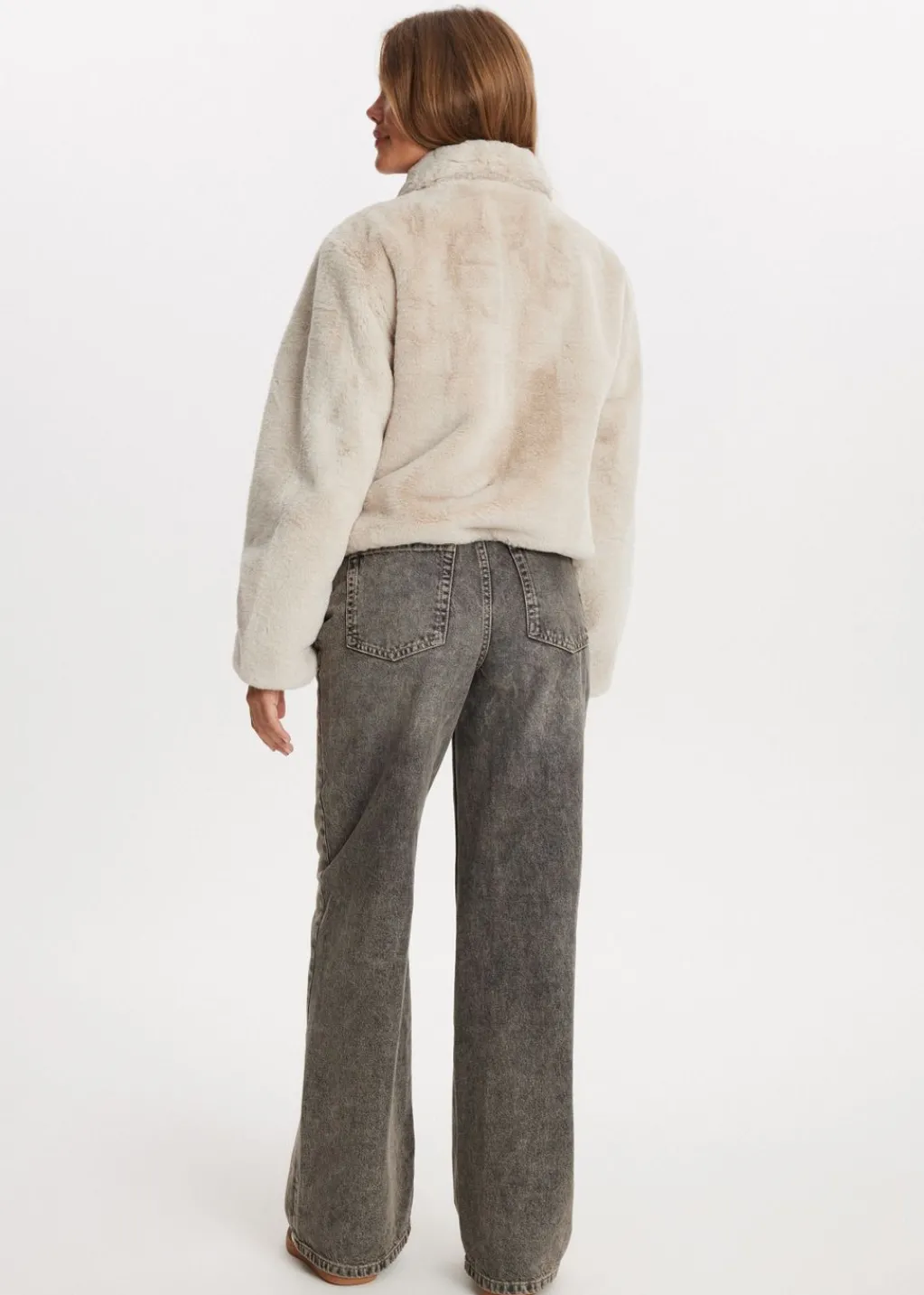 Jassen<The Sting Korte faux fur jas kit