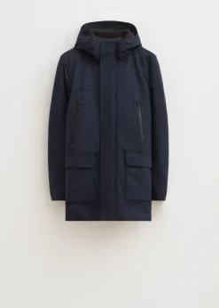 Jassen<The Sting Melange parka donkerblauw