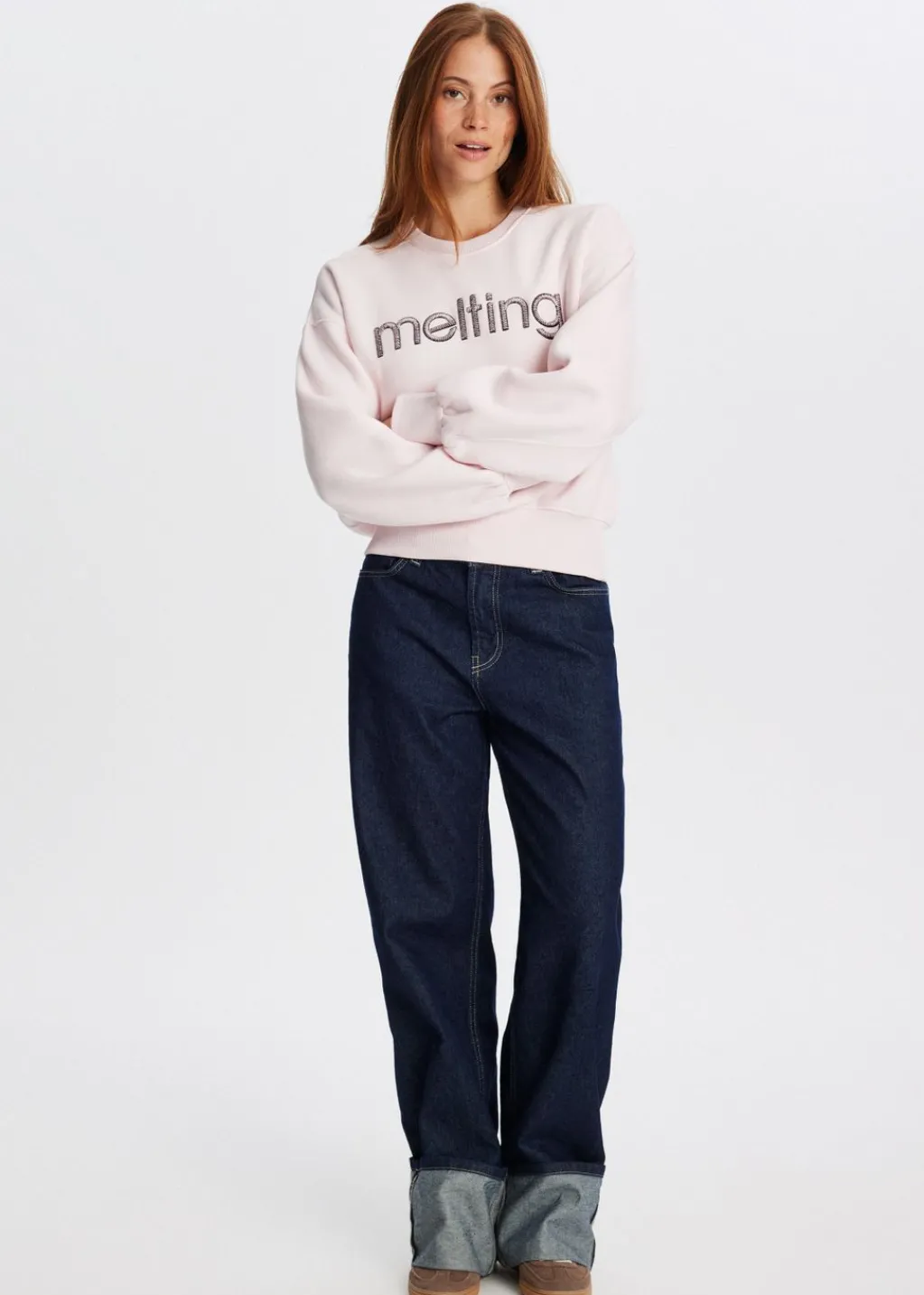 Sweaters En Hoodies<The Sting Melting sweater lichtroze