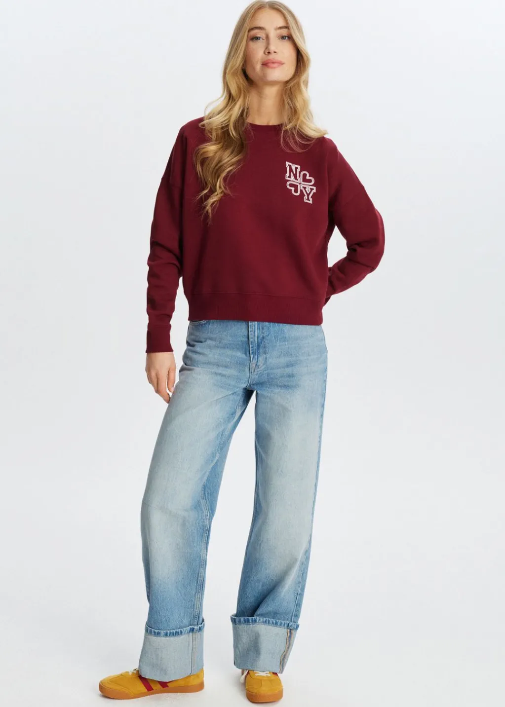Sweaters En Hoodies<The Sting New York sweater donkerrood