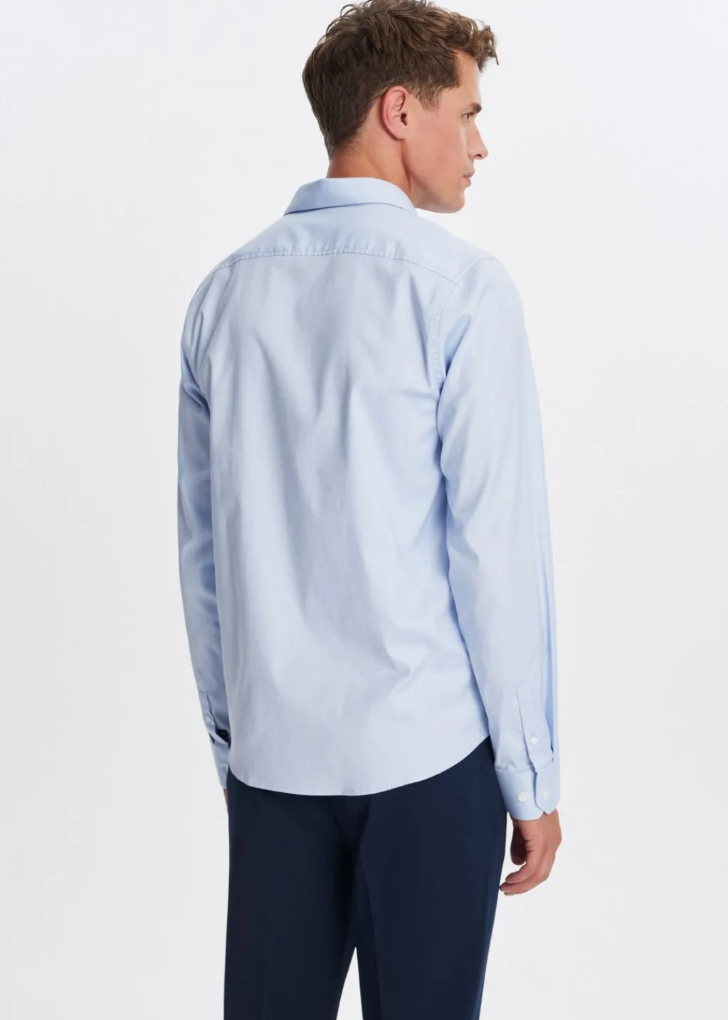 Overhemden<The Sting Overhemd van twill kwaliteit lichtblauw