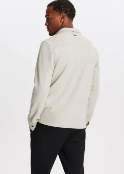 Overshirts<The Sting Overshirt herringbone lichtzand