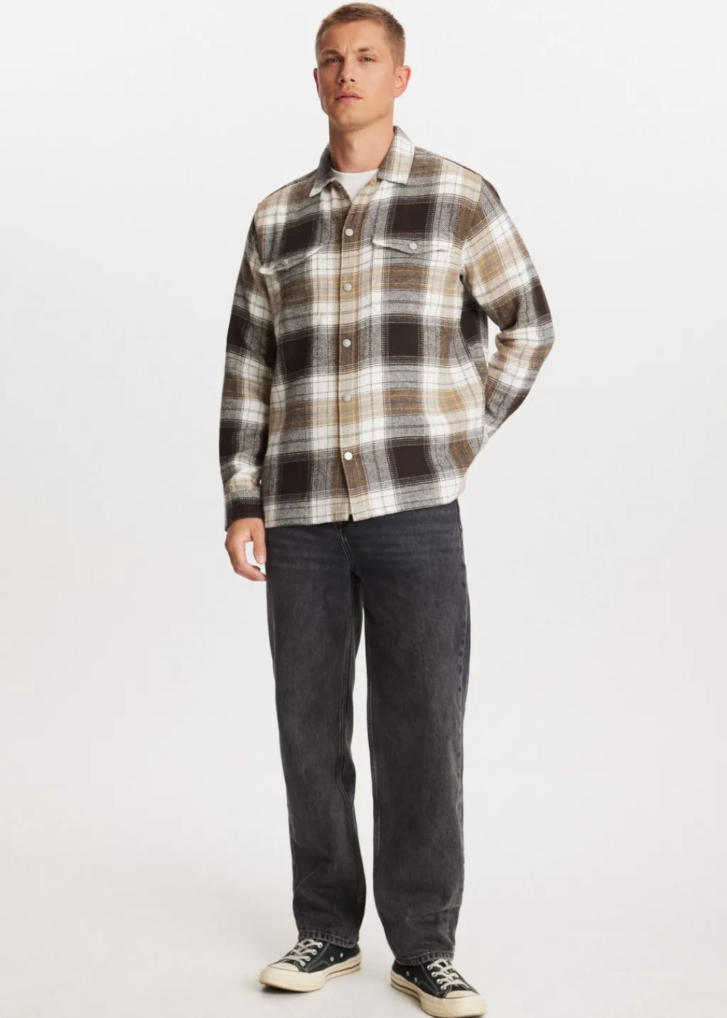 Overshirts<The Sting Overshirt met drukknopen meerkleurig