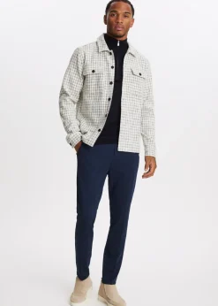 Overshirts<The Sting Overshirt met knopen lichtgrijs