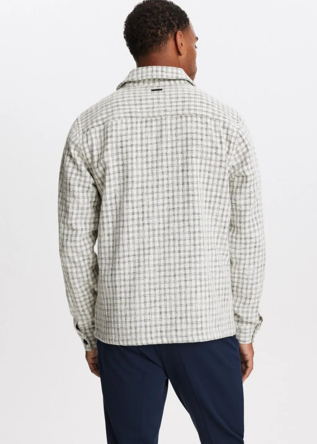 Overshirts<The Sting Overshirt met knopen lichtgrijs