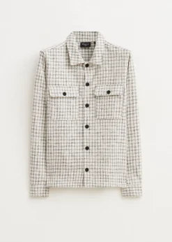 Overshirts<The Sting Overshirt met knopen lichtgrijs