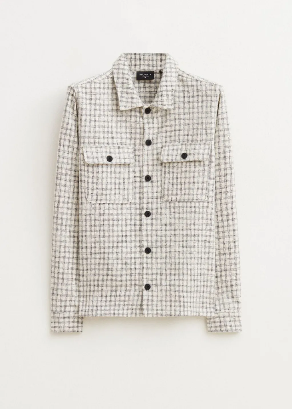 Overshirts<The Sting Overshirt met knopen lichtgrijs