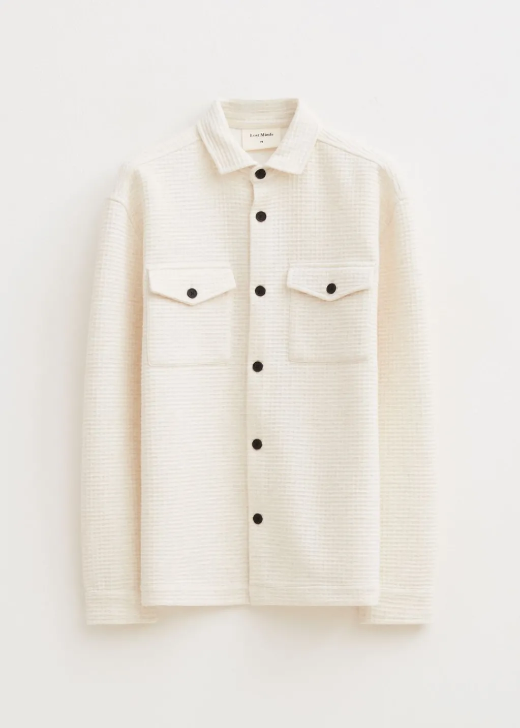 Overshirts<The Sting Overshirt met wafelstructuur ecru, melee