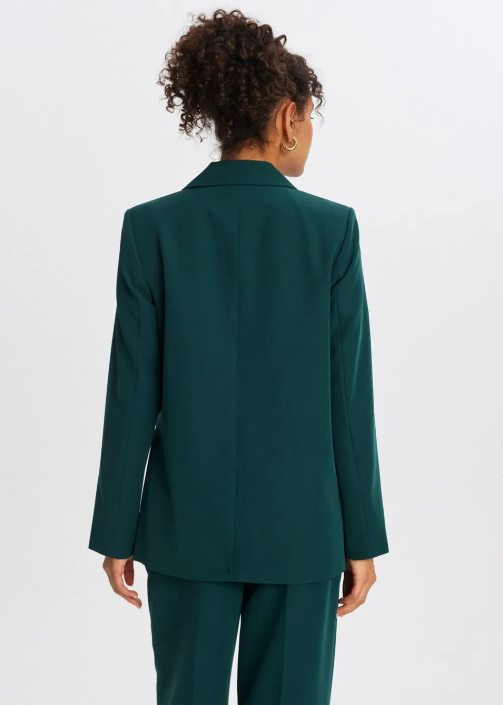 Blazers En Gilets<The Sting Oversized blazer met strik donkergroen