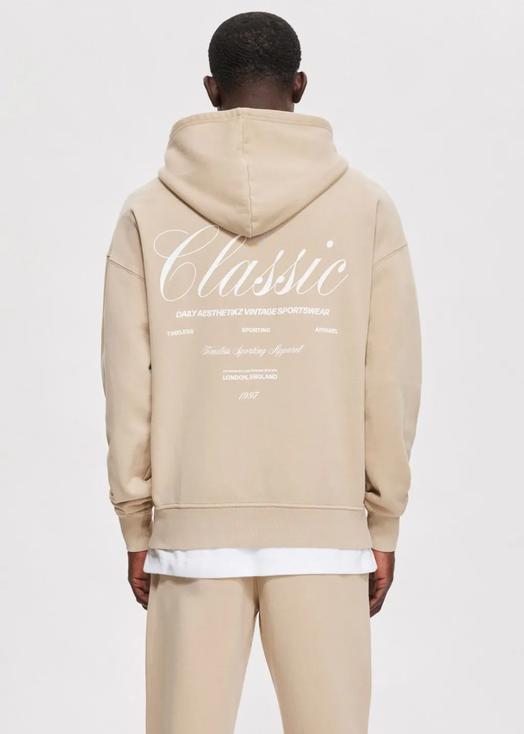 Sweaters En Hoodies<The Sting Oversized hoodie taupe