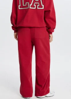 Basics|Broeken<The Sting Oversized jogger middenrood