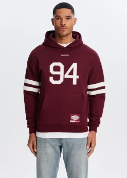 Sweaters En Hoodies<The Sting Oversized sport hoodie bordeaux
