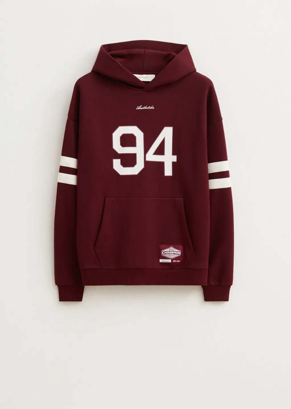 Sweaters En Hoodies<The Sting Oversized sport hoodie bordeaux