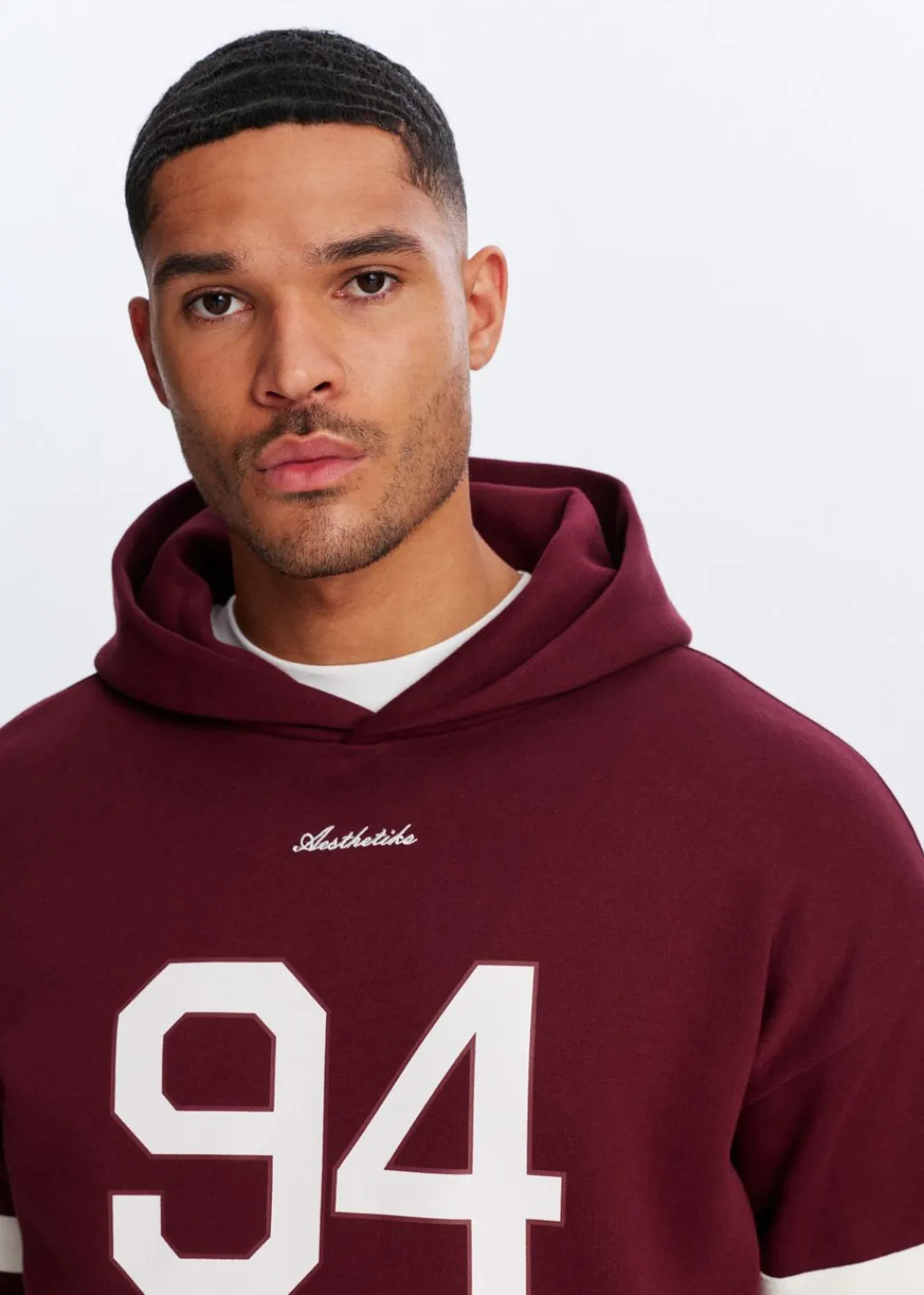 Sweaters En Hoodies<The Sting Oversized sport hoodie bordeaux
