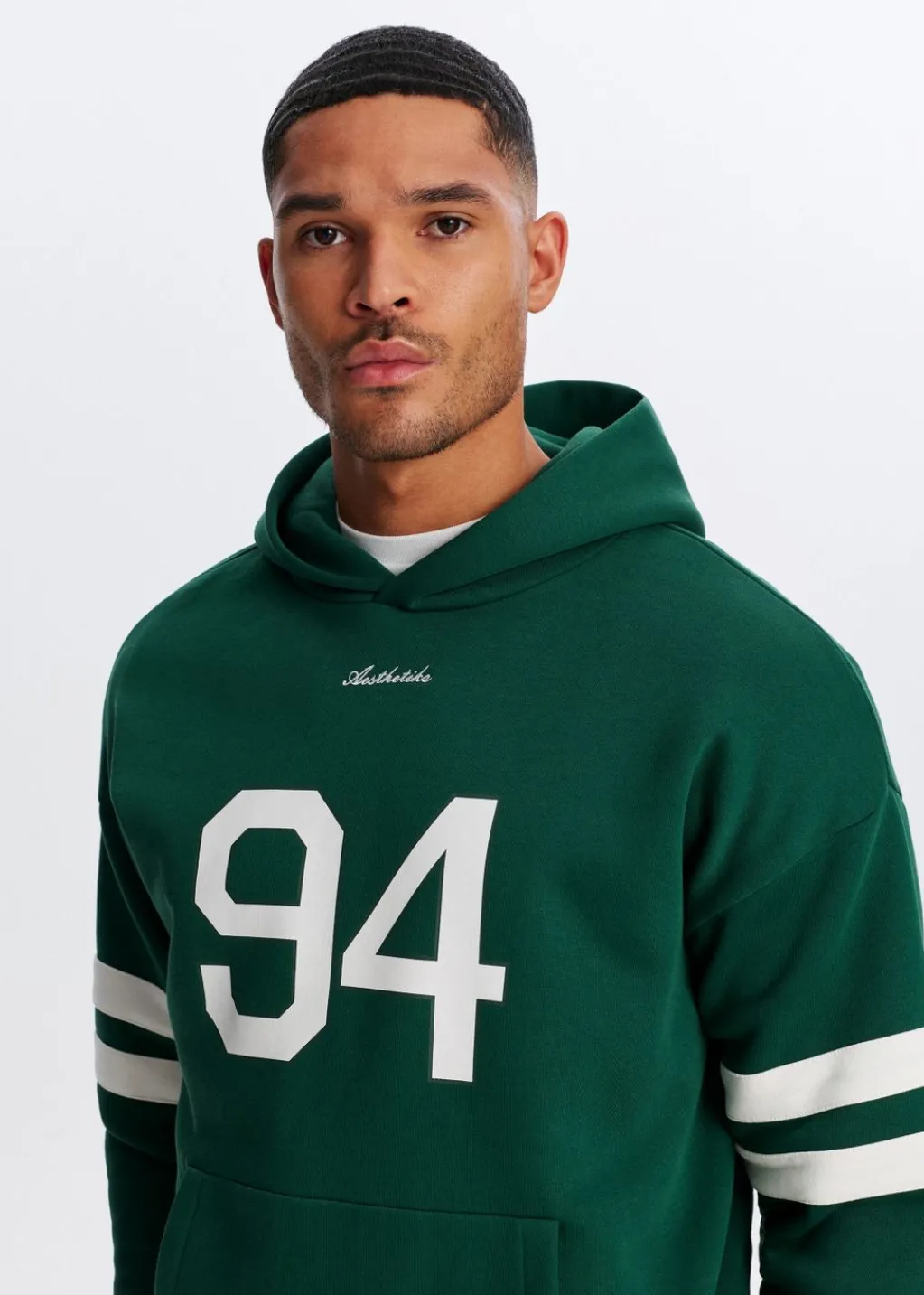 Sweaters En Hoodies<The Sting Oversized sport hoodie groen, college