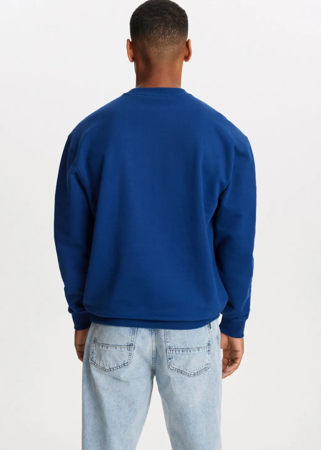 Sweaters En Hoodies<The Sting Oversized sweater met logo royal blauw