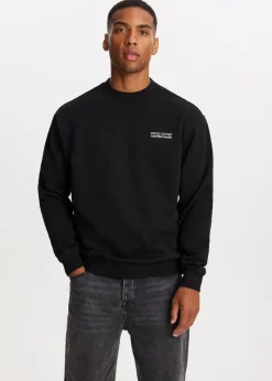 Sweaters En Hoodies<The Sting Oversized sweater met logo zwart