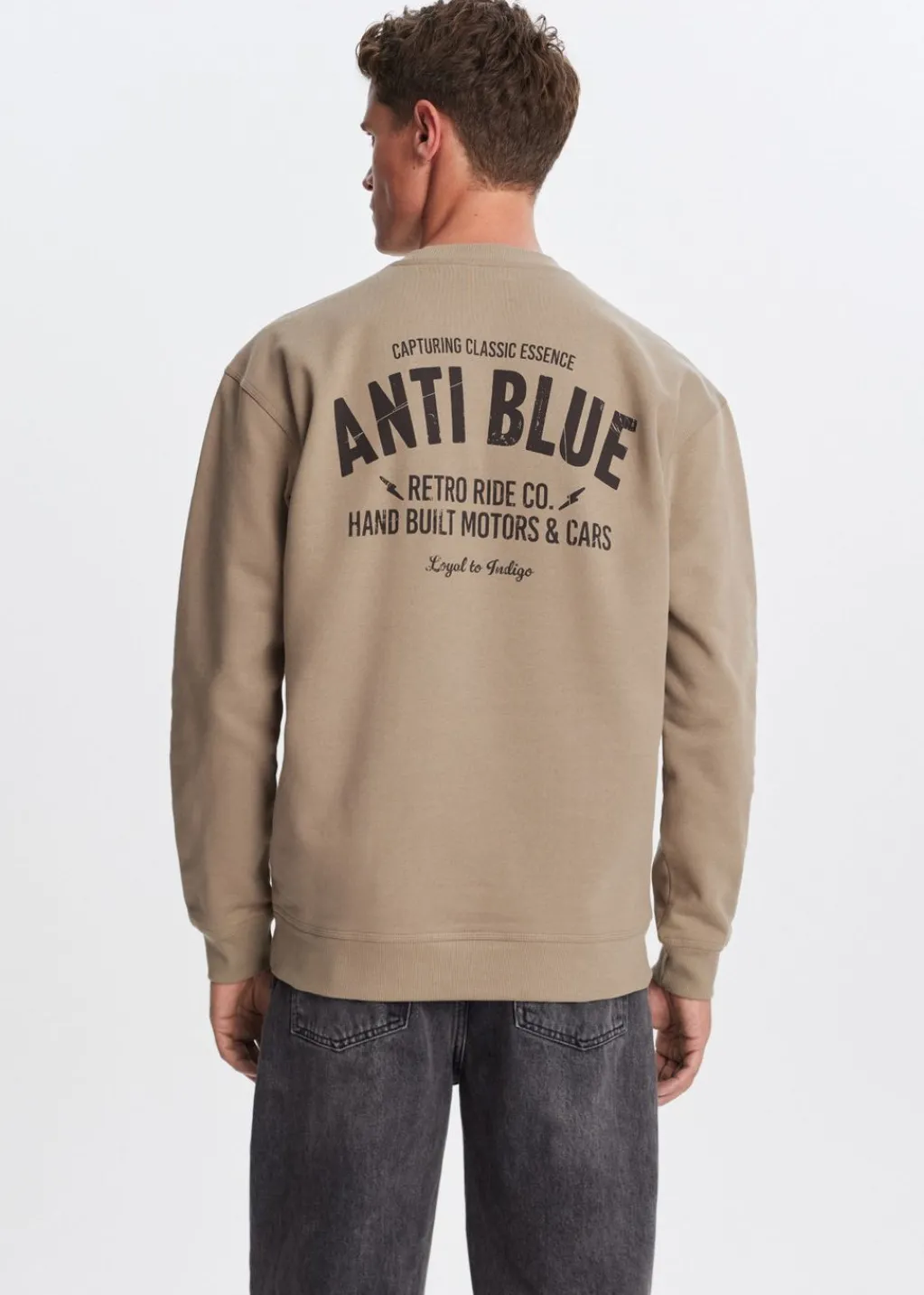 Sweaters En Hoodies<The Sting Oversized sweater retro ride lichtbruin